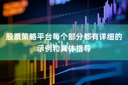 股票策略平台每个部分都有详细的示例和具体指导